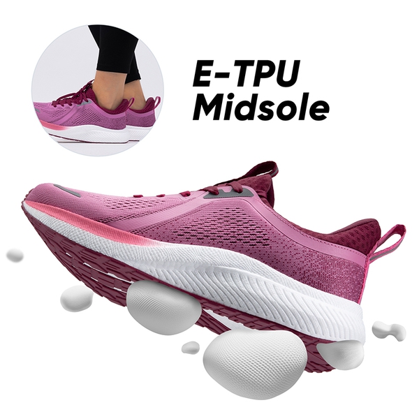 [DreamLife] Women's Fashionable Lifestyle Shoes - PURPLE - 4